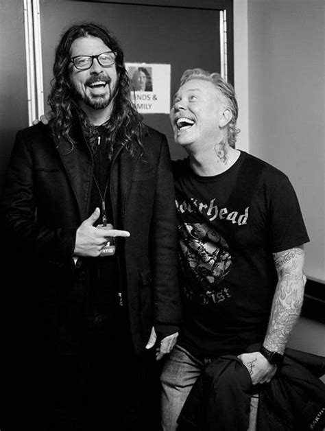 james hetfield dave grohl.